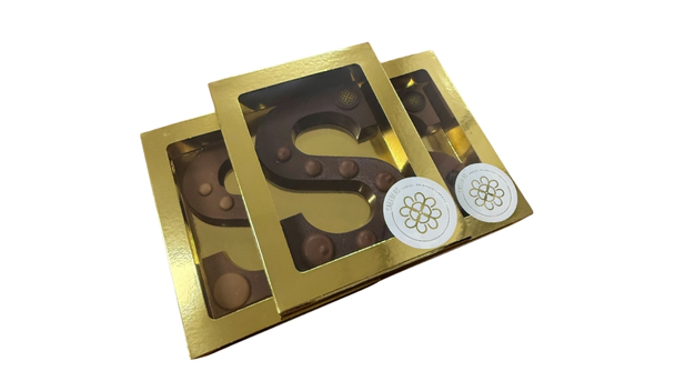 Chocolade letter massief 135 gram afbeelding